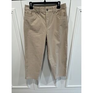 Lululemon Men ABC Classic-Fit 5 Pocket Pants Size 32x26.5 Khaki LM5AHOS Casual